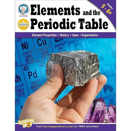 Mark Twain - Elements and the Periodic Table, Grades 5 - 8