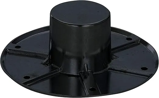 AP Products 0131112B Round Flush Mount Pedestal Base