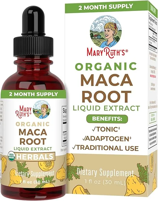 Mary Ruth's Organic Maca Root, 1 FZ