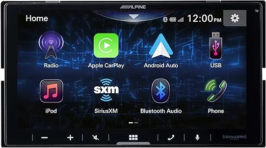Alpine iLX-W670 Digital Multimedia Receiver with CarPlay and Android Auto Compatibility