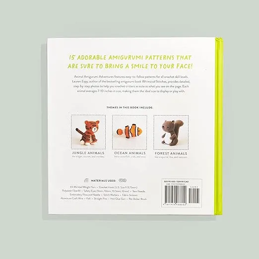 Animal Amigurumi Adventures Vol. 1: 15 Crochet Patterns to Create Adorable Amigurumi Critters