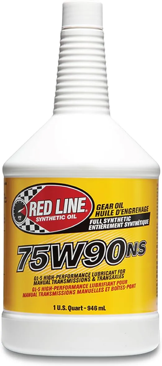 Red Line 58304 75W90 Non-Limited Slip Synthetic Gear Oil - 1 Quart