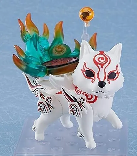 Max Factory Okami: Shiranui DX Nendoroid Action Figure,Multicolor