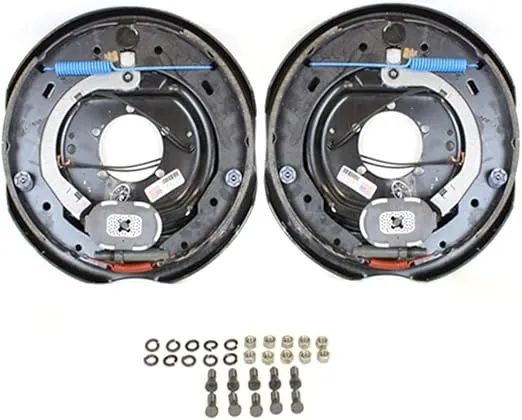 Southwest Wheel U.S.A. 12" X 2" Trailer Electric Brake Assembly (1 Right + 1 Left)