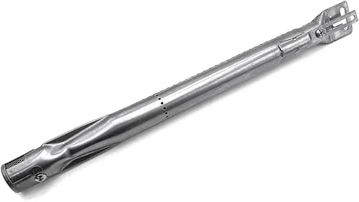 Gas Grill Burner Universal Stainless Steel Tube (Pack of 3) Extends from 14" to 19" BBQ Replacement Parts for Nexgrill, Brinkmann, Dyna-Glo, and Most Gas Grill Models