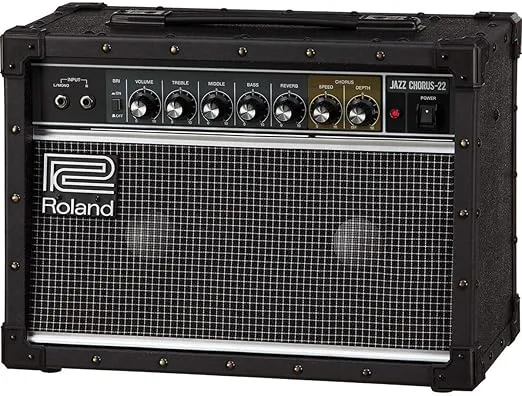 Roland JC-22 Jazz Chorus 40-Watt Guitar Amplifier with Two 6.5-Inch Speakers