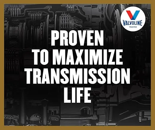 Valvoline Extended Protection Full Synthetic Automatic Transmission Fluid ATF 1 GA, Case of 3