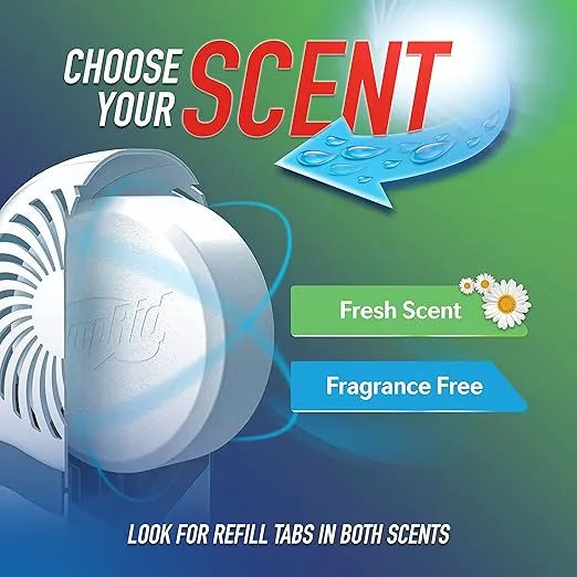 DampRid Fresh Scent Drop-In Tab Moisture Absorber Starter Kit