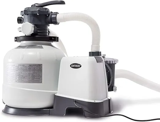 Intex Ultra XTR Deluxe Above Ground Swimming Pool Set, Includes Cartridge Sand Filter Pump, SuperTough Puncture Resistant, Rust Resistant, 24' x 52"