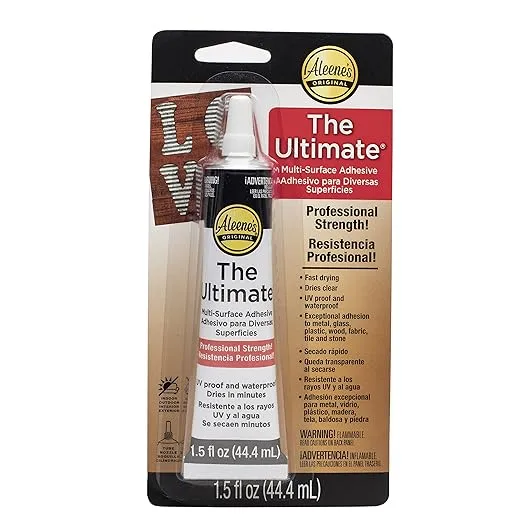 Aleene's 33260 Ultimate Multi-Surface Adhesive, 1.5 oz.