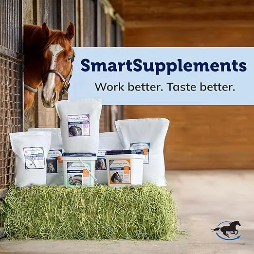 SmartPak SmartCookies | Healthy Treats For Horses Made From Coconut Meal, Beet Pulp, Alfalfa, and Flaxseed Oil | No Sugar Added Horse Treats | Peppermint Pattie Flavor Cookies for Horses, 3 lb Bag
