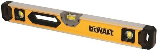 DeWalt DWHT43025 24-Inch Magnetic Box Beam Level, Die-cast Center Vial Holder