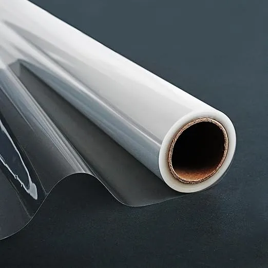 Craft And Party Clear Cellophane Wrap Roll, 16" X 100ft Cellophane Roll 3mil, Gift Basket Wrap Roll - Not Folded
