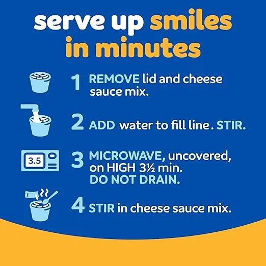 Kraft Original Mac & Cheese, 8 ct Box, 2.05 oz Cups