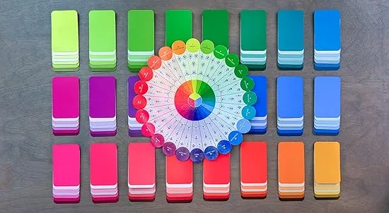 Essential Color Card Deck: Break out of the Color Wheel with 200 Cards to Mix, Match & Plan! Includes Hues, Tints, Tones, Shades & Values