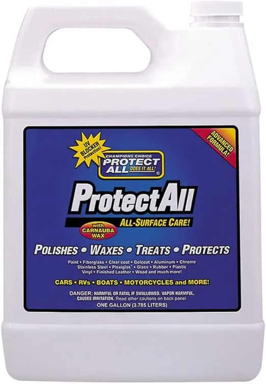 Protect All 62010 All Surface Cleaner with 1 gallon Refill Jug,White