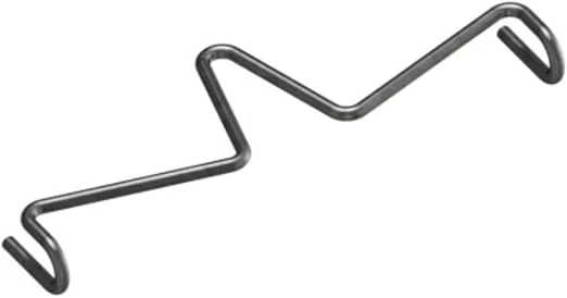 Dare TSWC-50+Revolutionary+Steel+Spring+Wire+T-Post+Clip%2c+for+Non-Electric+Field+Fence+or+Wire%2c+50-Pk+-+Quantity+1