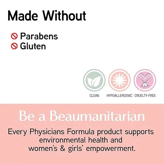 Physicians Formula Murumuru Butter Bronzer, Moisturizing, Nourishing Murumuru Butter for Silky Glow, Dermatologist Tested, Hypoallergenic, Vegan & Cruelty-Free - Brazilian Glow