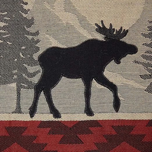 DII Woodlands Collection Dishtowel Set, 18x28, in The Woods, 3 Piece