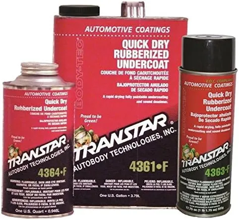 TRANSTAR (4361-F) Quick Dry Rubberized Undercoating - 1 Gallon