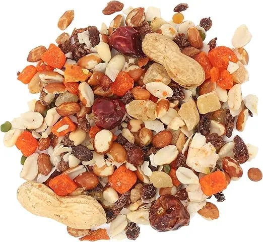 Vitakraft Fresh Super Fruit Cocktail - Tropical Parrot Fruit Blend - Parrot and Parakeet Treats Browns 1.25 Pound (Pack of 2)