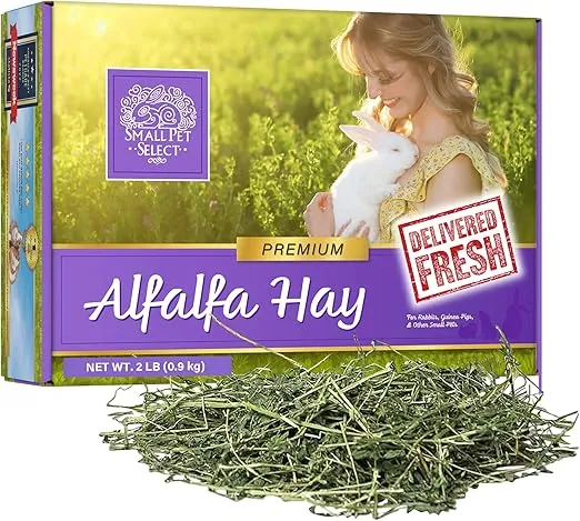 Small Pet Select Alfalfa Hay Pet Food, 2 lb.