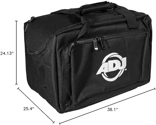 adj Products, F4 Par Bag, Padded Transport for Par Lighting Fixtures, Cables and Clamps F4P586