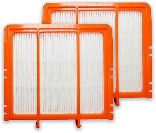 Nispira XPRFRV2500 True HEPA Vacuum Filter for Shark AV2501S RV2502AE RV2520AOUS AV2510AOUS AV2511AE RV2610WA RV2610WD 137KY2500 UR2500SR AV2501AE 2 Pack