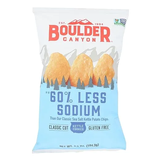 Boulder Canyon Boulder Redc Sod Ktl Chp 6.5 Oz (Pack of 12)