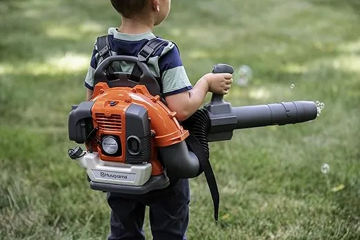 Husqvarna 150BT Toy Bubble Backpack Leaf Blower, Ages 3+