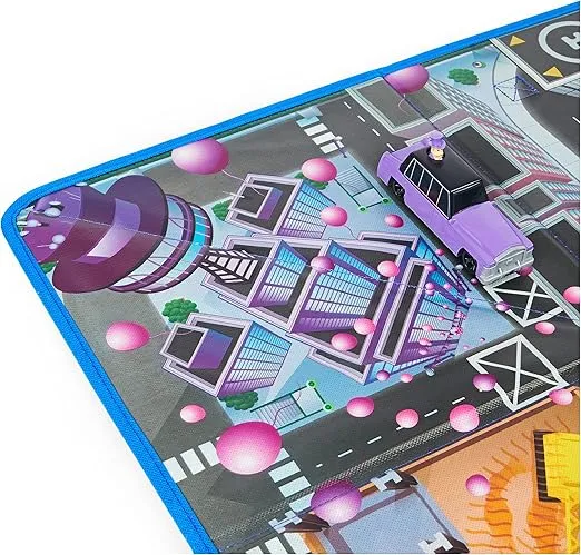 Paw Patrol, True Metal Adventure City Movie Play Mat Set with 2 Exclusive Toy Cars (Amazon Exclusive), 1:55 Scale, Kids Toys for Ages 3 and up