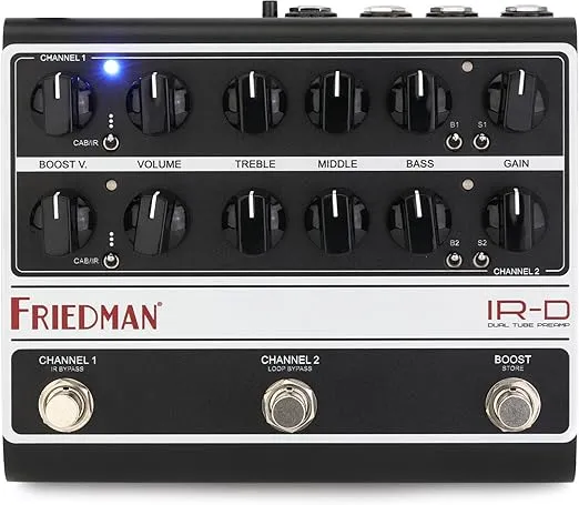 Friedman IR-D Dual Tube Preamp & DI