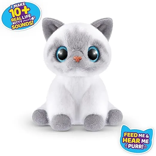 Pets Alive Smitten Kittens Surprise (Birman Cat Bonnie) by ZURU Nurture Play Soft Toy Unboxing Adopt Interactive 10 Sounds