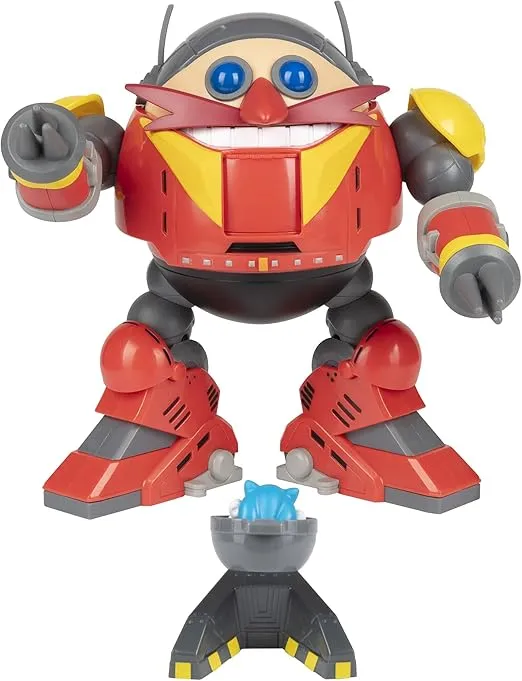 Sonic The Hedgehog Giant Eggman Robot Battle Set with Catapult