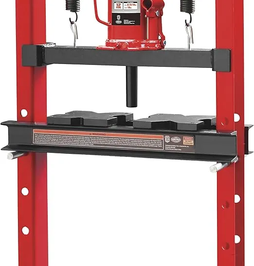 Strongway 12-Ton Hydraulic Shop Press