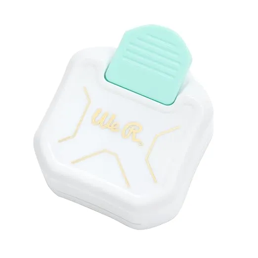 We R Memory Keepers 3 Way Diagonal Corner Punch, White, Paper Punches for Crafts, Scrapbook Pages, Photo Corners, Home Décor Projects, Journaling, Invitations, Card Making, and More