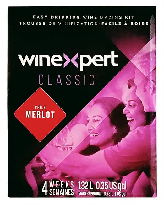 Classic One Gallon Chilean Merlot Wine Ingredient Kit