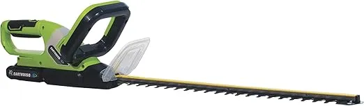 Earthwise LHT12021 20-Volt 20-Inch Cordless Hedge Trimmer, 2.0Ah Battery & Fast Charger Included