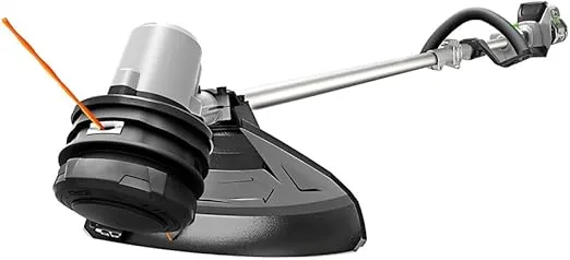 EGO Power+ ST1502SA 15-Inch 56-Volt Cordless String Trimmer with Rapid Reload and Split Shaft 2.5Ah Battery and Charger Included, Black
