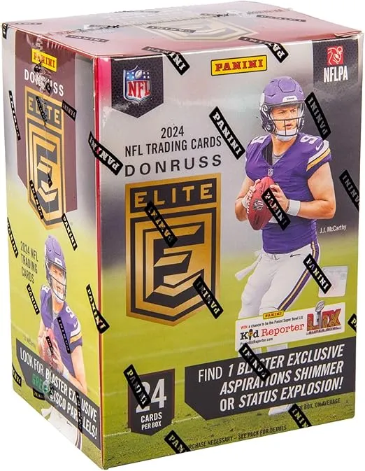 2024 Panini Donruss Elite NFL Football Trading Cards Blaster Box
