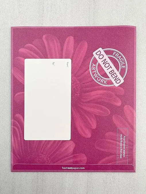 Freshcut Paper Pop Up Cards, Paper Flower Bouquet 3D Popup Greeting Cards with Note Card & Envelope, Birthday Card, Anniversary Card, Get Well Gifts for Women, 12" Field of Daisies