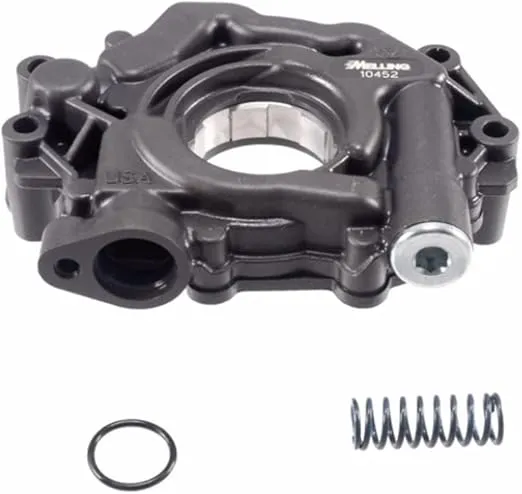 Mel 10452 Oil Pump, Wet Sump, External, High Volume, High Pressure, Aluminum, Mopar Gen III Hemi, Each