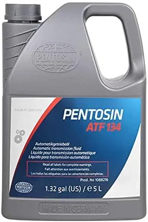 Pentosin 1088117 ATF 134 Ultra High-Performance Automatic Transmission Fluid - Compatible with Select Mercedes-Benz Vehicles with 5 and 7 Speed Automatic Transmissions; Red; 5 Liter