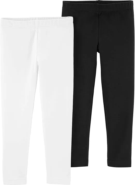 Carter's Girls' 2T-8 2 Pack Leggings