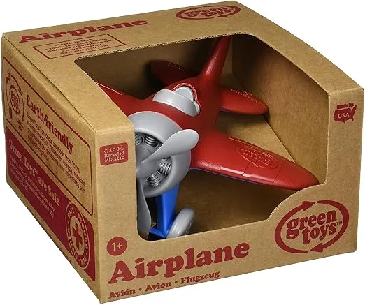 Green Toys Airplane Red - CB2
