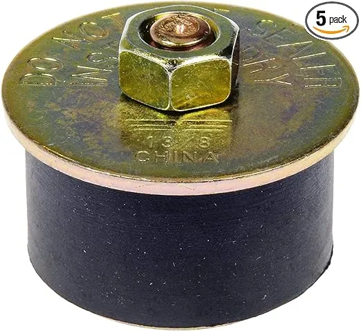Dorman 570-008 Rubber Expansion Plug 1-3/8 In. - Size Range 1-3/8 In. - 1-1/2 In., 5 Pack