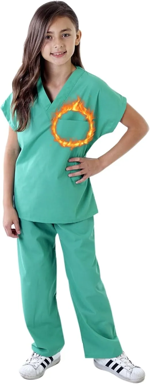 M&M SCRUBS Super Soft Children Scrub Set Kids Dress up