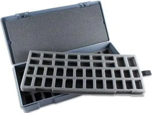 Chessex Manufacturing Figure Storage Box for Larger 25mm Figures (56 Figures)