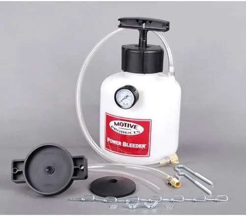 Motive Products 0101 Universal Power Bleeder 2-Quart Tank with Hose and Round Adapter