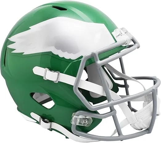 Riddell Philadelphia Eagles NFL 2023 On Field Alternate Replica Speed Helmet (Kelly Green)